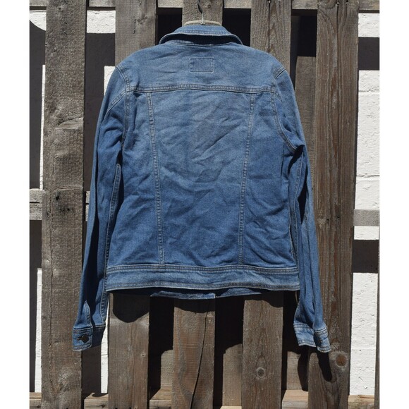 NEW Universal Thread Medium Wash Paneled Pocket Denim Jean Jacket Sz XS - Picture 3 of 3